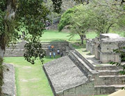 plaza juego pelota copan ruina honduras